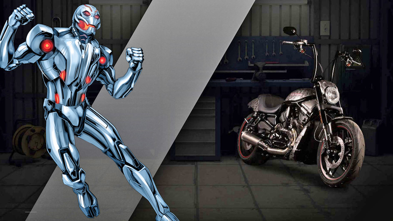 Illustration for article titled Marvel and Harley-Davidson Made a Bunch of Badass Super Hero Bikes